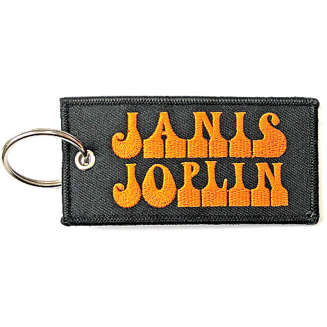 Janis Joplin klíčenka, Logo Double Sided Patch