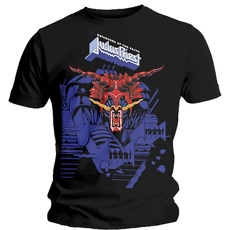 Judas Priest tričko, Defenders Blue, pánské
