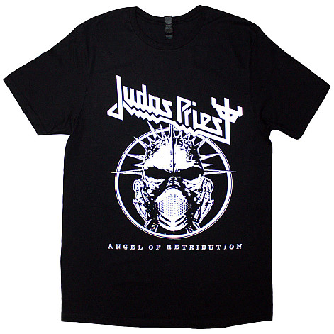 Judas Priest tričko, Angel Of Retribution Headshot Black, pánské