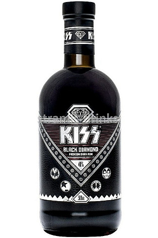Rum KISS Black Diamond Premium Dark 40% vol. 0,5l