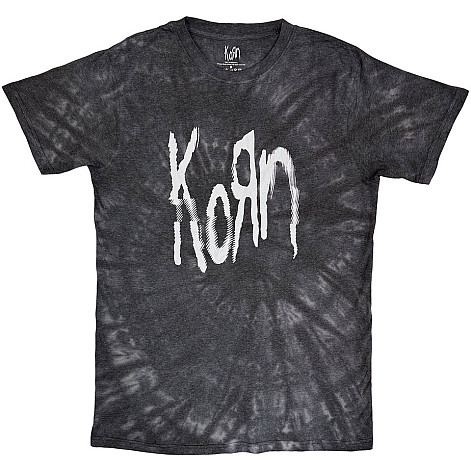 Korn tričko, Spider Glitch Wash Black, pánské