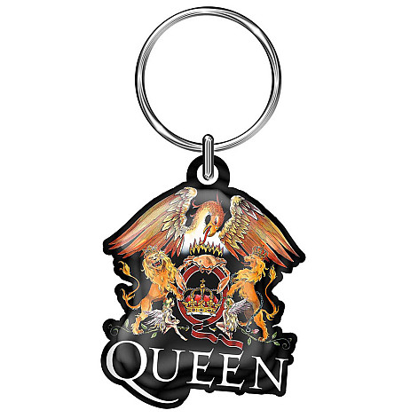 Queen klíčenka, Crest (Die-Cast Relief)