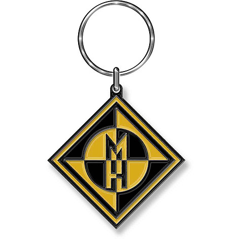 Machine Head kovová klíčenka 45 mm, Diamond Logo Die-Cast Relief