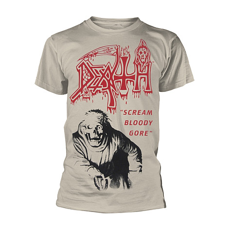 Death tričko, Scream Bloody Gore Vintage White, pánské