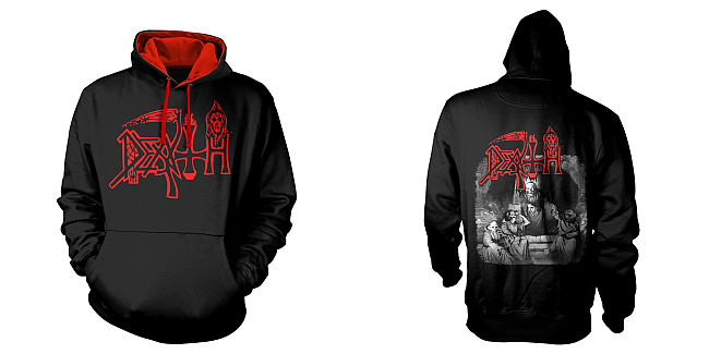 Death mikina, Scream Bloody Gore Varsity No Zip BP Black, pánská