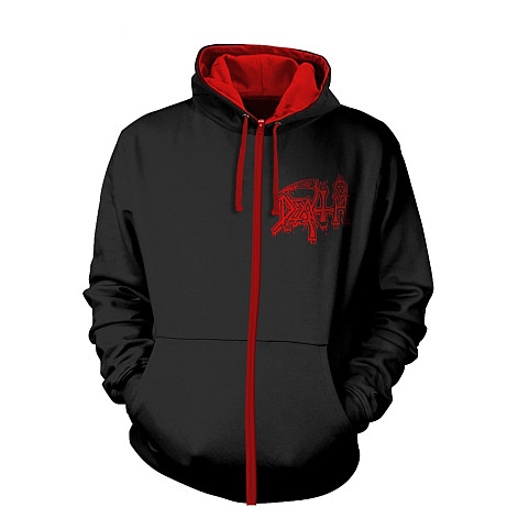 Death mikina, The Sound of Perseverance Varsity Zipped BP Black, pánská