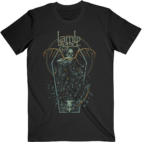 Lamb Of God tričko, Coffin Kopia Black, pánské