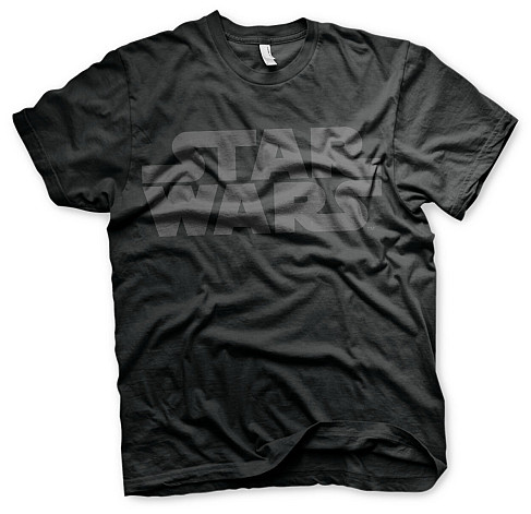 Star Wars tričko, Black Logo, pánské