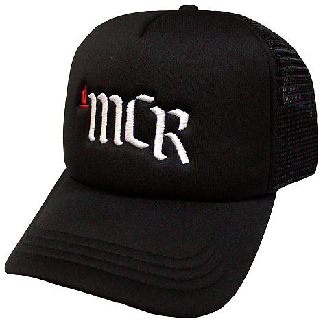 My Chemical Romance kšiltovka, MCR Logo Mesh Black, unisex