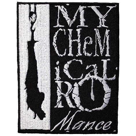 My Chemical Romance tkaná nažehlovačka PES 100x50 mm, Hangman