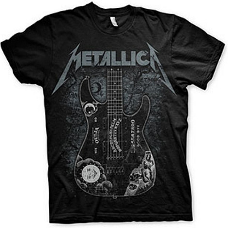 Metallica tričko, Kirk Hammett Ouija Board Guitar, pánské