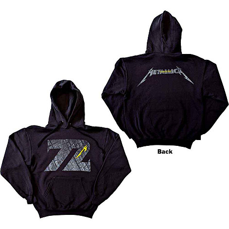 Metallica mikina, 72 Seasons Charred Logo BP Black, pánská