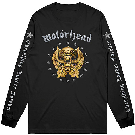 Motorhead tričko dlouhý rukáv, Everything Louder Forever Black, pánské