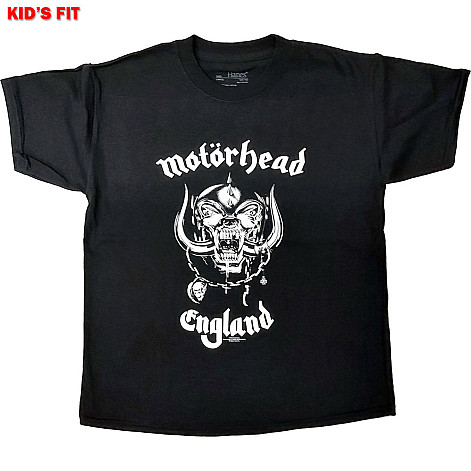 Motorhead tričko, England Black, dětské