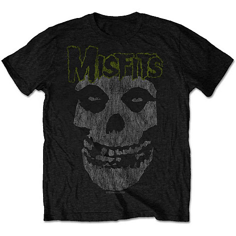 Misfits tričko, Classic Vintage Black, pánské