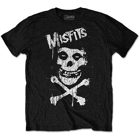 Misfits tričko, Cross Bones Black, pánské