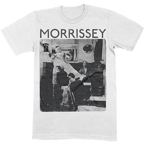 Morrissey tričko, Barber Shop White, pánské