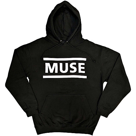 Muse mikina, White Logo Black, pánská