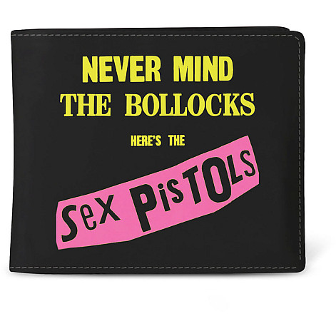 Sex Pistols peněženka PU 11 x 10 x 1 cm, Never Mind The Bollocks Black