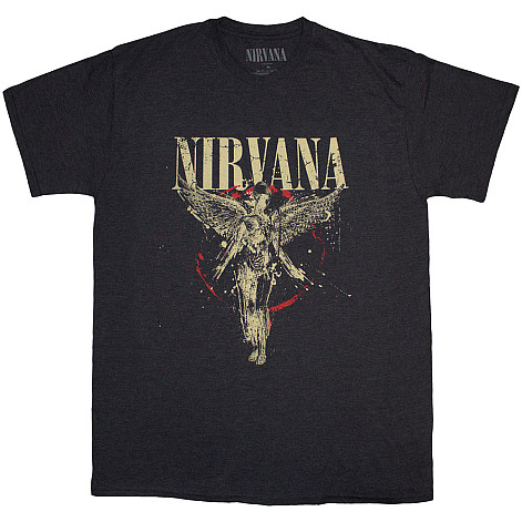 Nirvana tričko, In Utero Grey, pánské