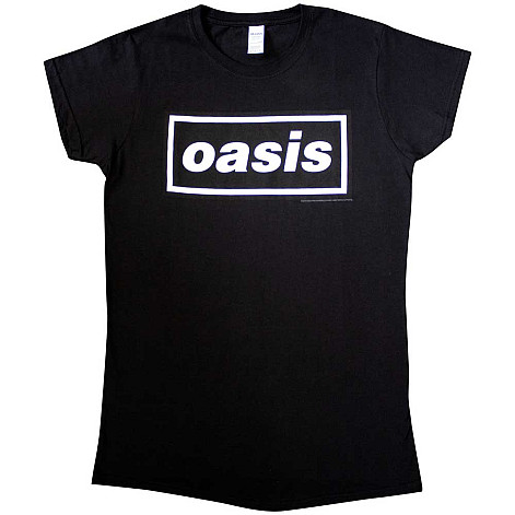 Oasis tričko, Decca Logo Black, dámské