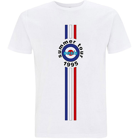 Oasis tričko, Stripes '95 White, pánské