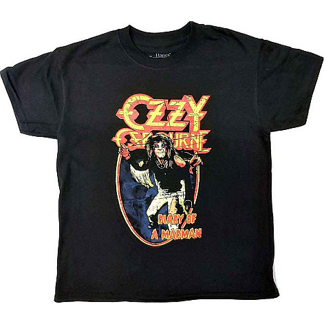 Ozzy Osbourne tričko, Vintage Diary of a Madman Black, dětské
