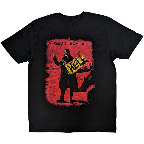 Ozzy Osbourne tričko, Hell Black, pánské