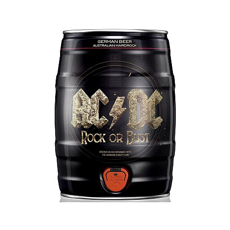 Pivo AC/DC Rock or Bust Carlsberg 5,0% vol. soudek 5L