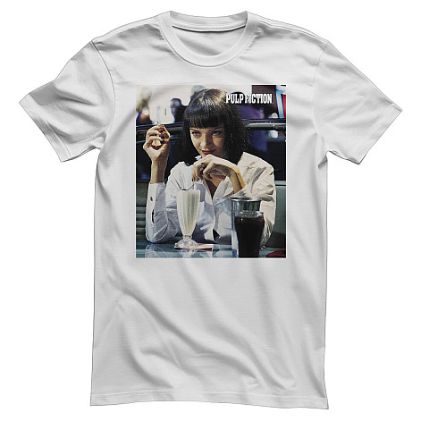 Pulp Fiction tričko, Mia Wallace White, pánské