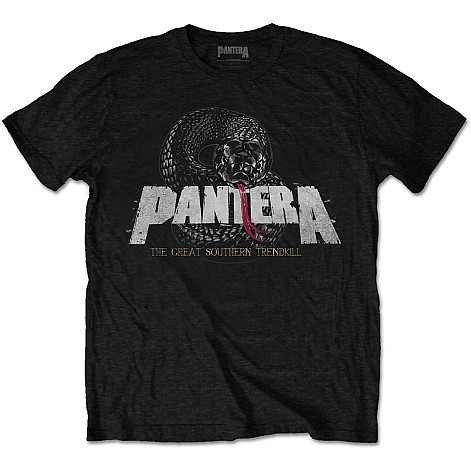 Pantera tričko, Snake Logo Black, pánské
