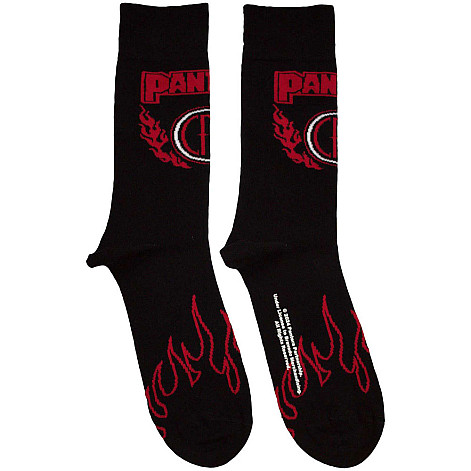 Pantera ponožky, Cowboys From Hell Black, unisex - velikost 4 až 7 (36 až 40 EU)