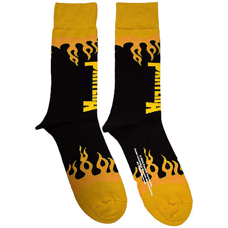 Pantera ponožky, Flame Black, unisex - velikost 4 až 7 (36 až 40 EU)