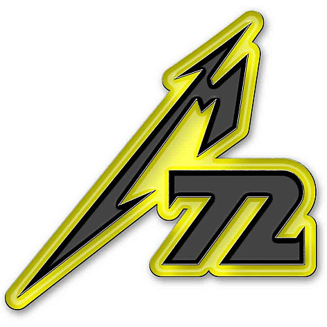 Metallica kovový odznak, M72 Enamel