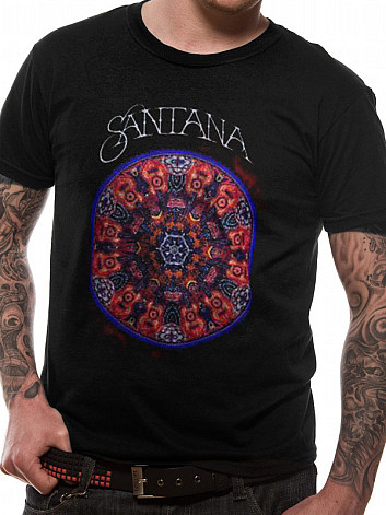 Santana tričko, One Colour Mandala, pánské