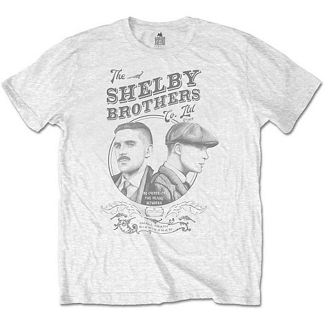 Peaky Blinders tričko, Shelby Brothers Circle Faces, pánské