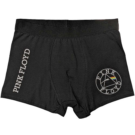 Pink Floyd boxerky CO+EA, Circle Logo Black, pánské