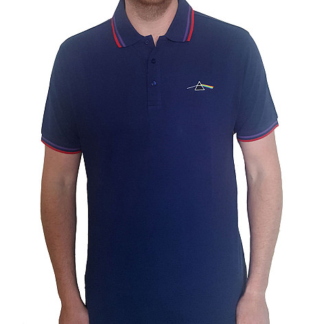 Pink Floyd polo tričko, DSOTM Prism Navy, pánské