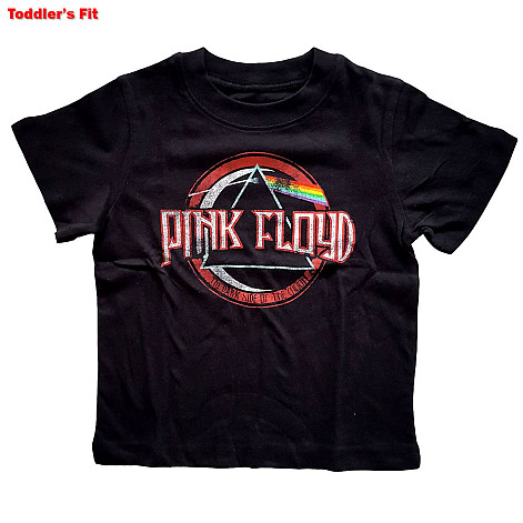 Pink Floyd tričko, Vintage DSOTM Seal Kids Black, dětské