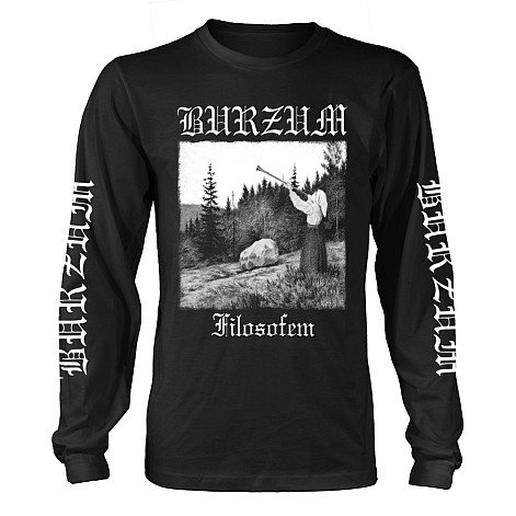 Burzum tričko dlouhý rukáv, Filosofem 2018 Black, pánské