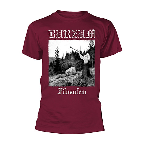 Burzum tričko, Filosofem 2018 Maroon, pánské