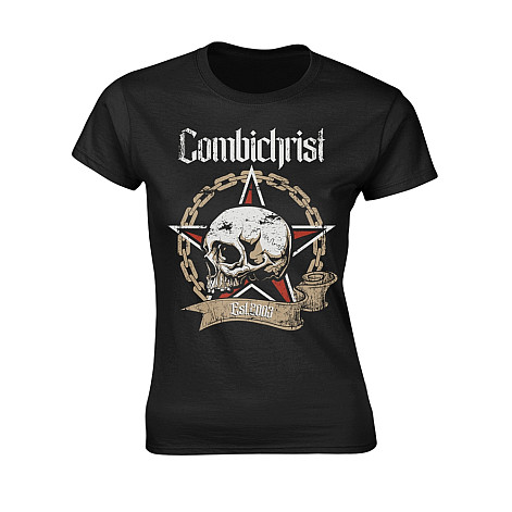 Combichrist tričko, Skull Girly, dámské