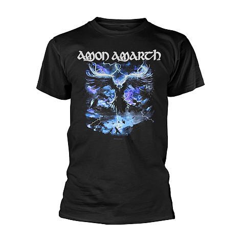 Amon Amarth tričko, Raven´s Flight BP Black, pánské