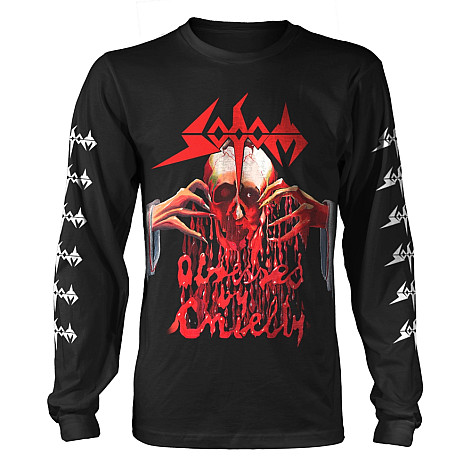 Sodom tričko dlouhý rukáv, Obsessed By Cruelty Black, pánské