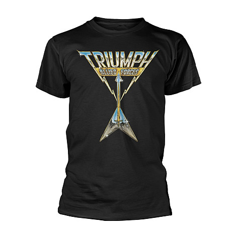 Triumph tričko, Allied Forces Black, pánské