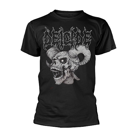 Deicide tričko, Skull Horns Black, pánské