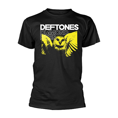 Deftones tričko, Diamond Eyes Owl Black, pánské