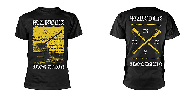 Marduk tričko, Iron Dawn BP Black, pánské