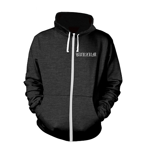 Burzum mikina, Aske Zipped BP Grey, pánská