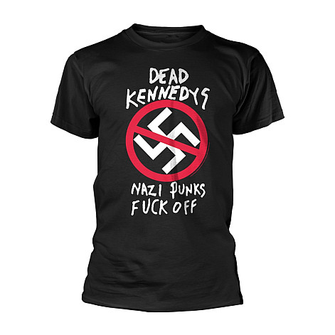 Dead Kennedys tričko, Nazi Punks Fuck Off Black, pánské